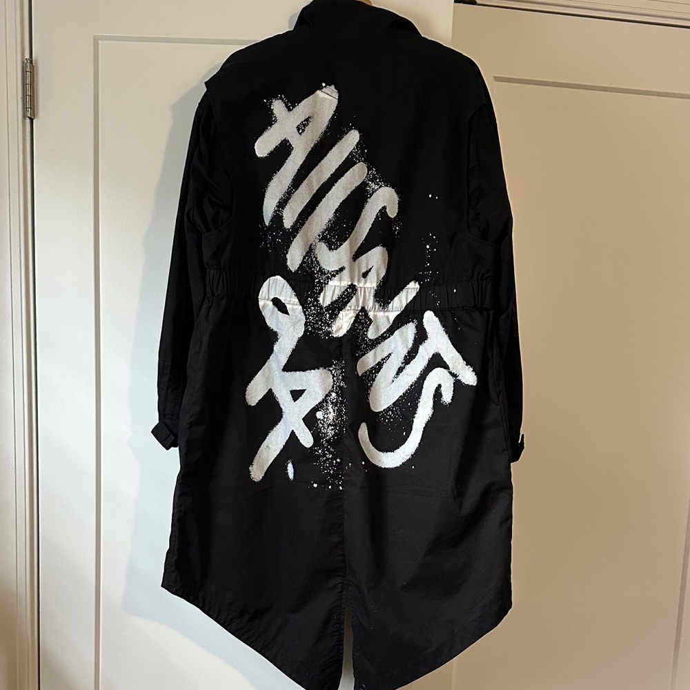 All Saints Charcoal Jacket - Picture 4 of 4